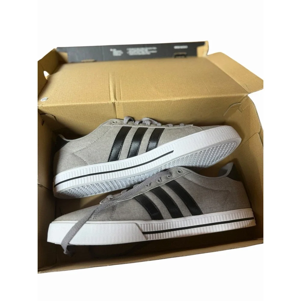 Adidas daily 3.0 Sportswear male size 13 color gray New With Box